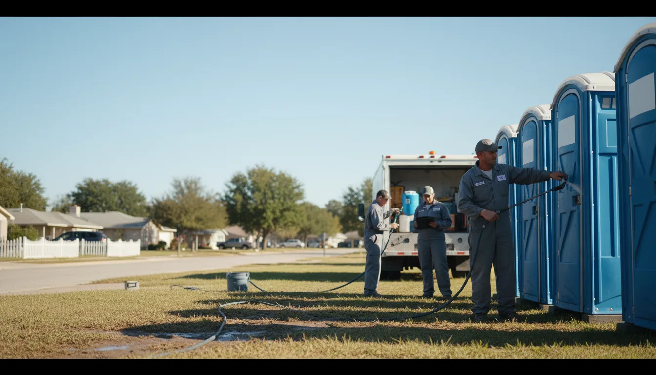 Long-Term Portable Toilet Rental in Ayden, NC near me